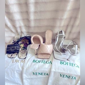 Bottega Veneta Christian Dior shoe bundle 36.5